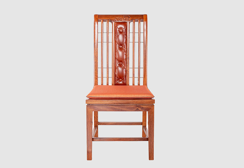 临海芙蓉榭中式实木餐椅效果图